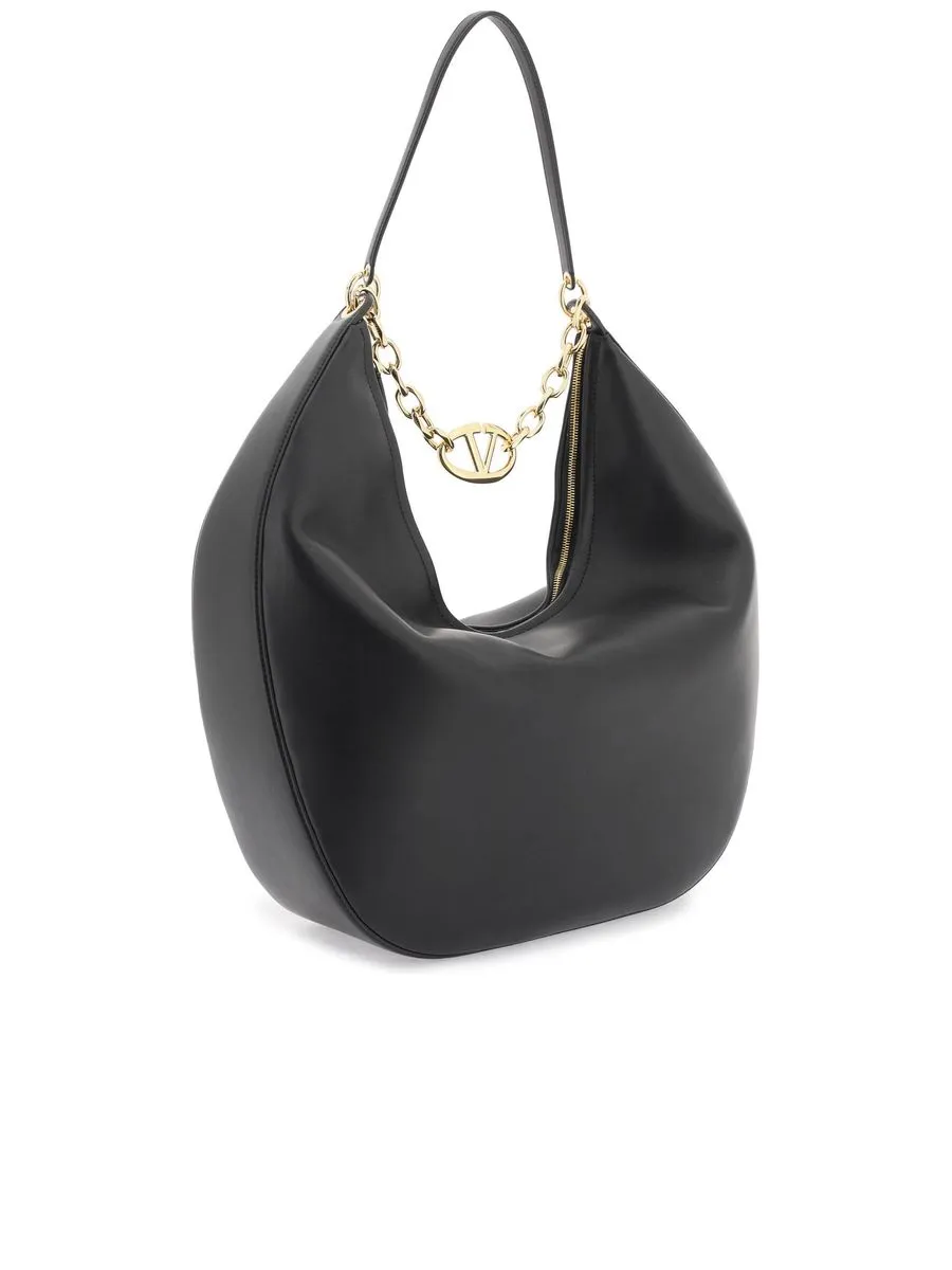 Maxi Vlogo Moon Hobo Bag