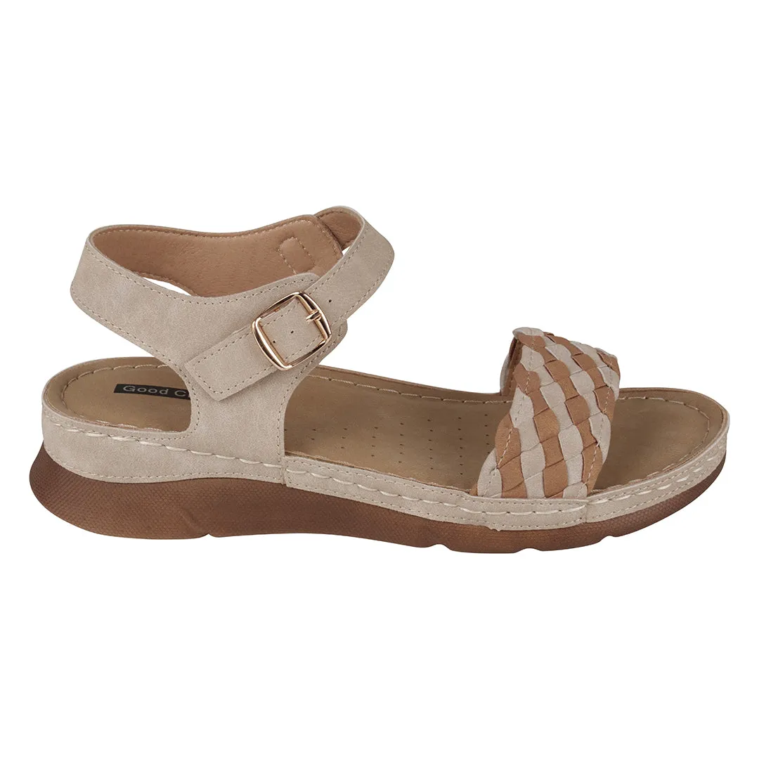 Millis Nude Comfort Flat Sandals