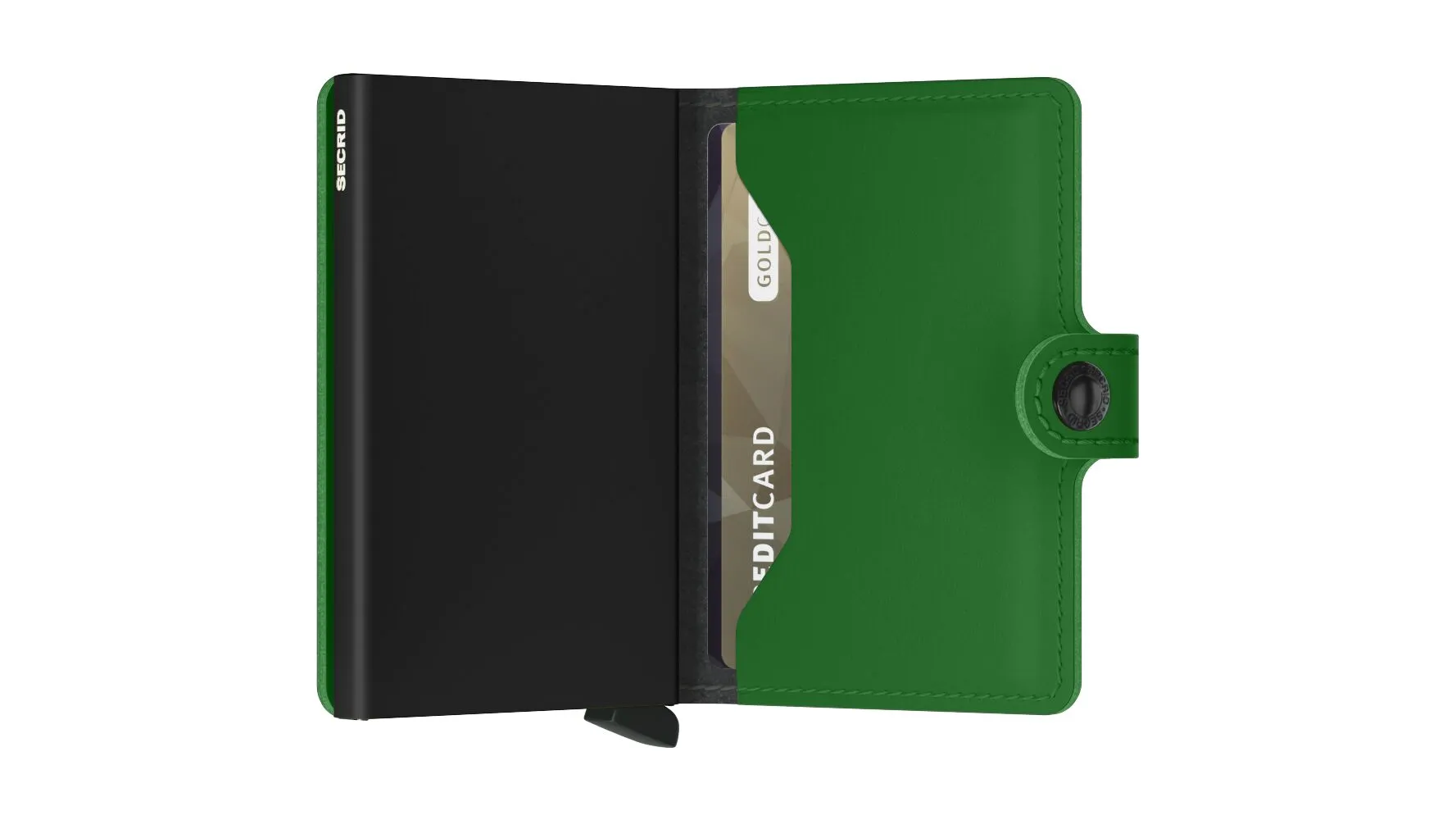 Mini Wallet Matte Bright Green