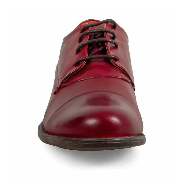 Miz Mooz Letty Oxfords: Red 