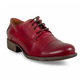 Miz Mooz Letty Oxfords: Red 