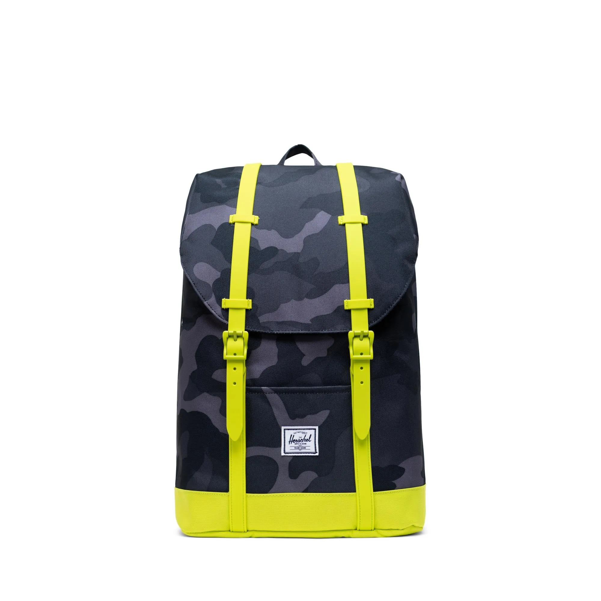 Mochila Herschel Retreat Youth Night Camo/Lime Punch