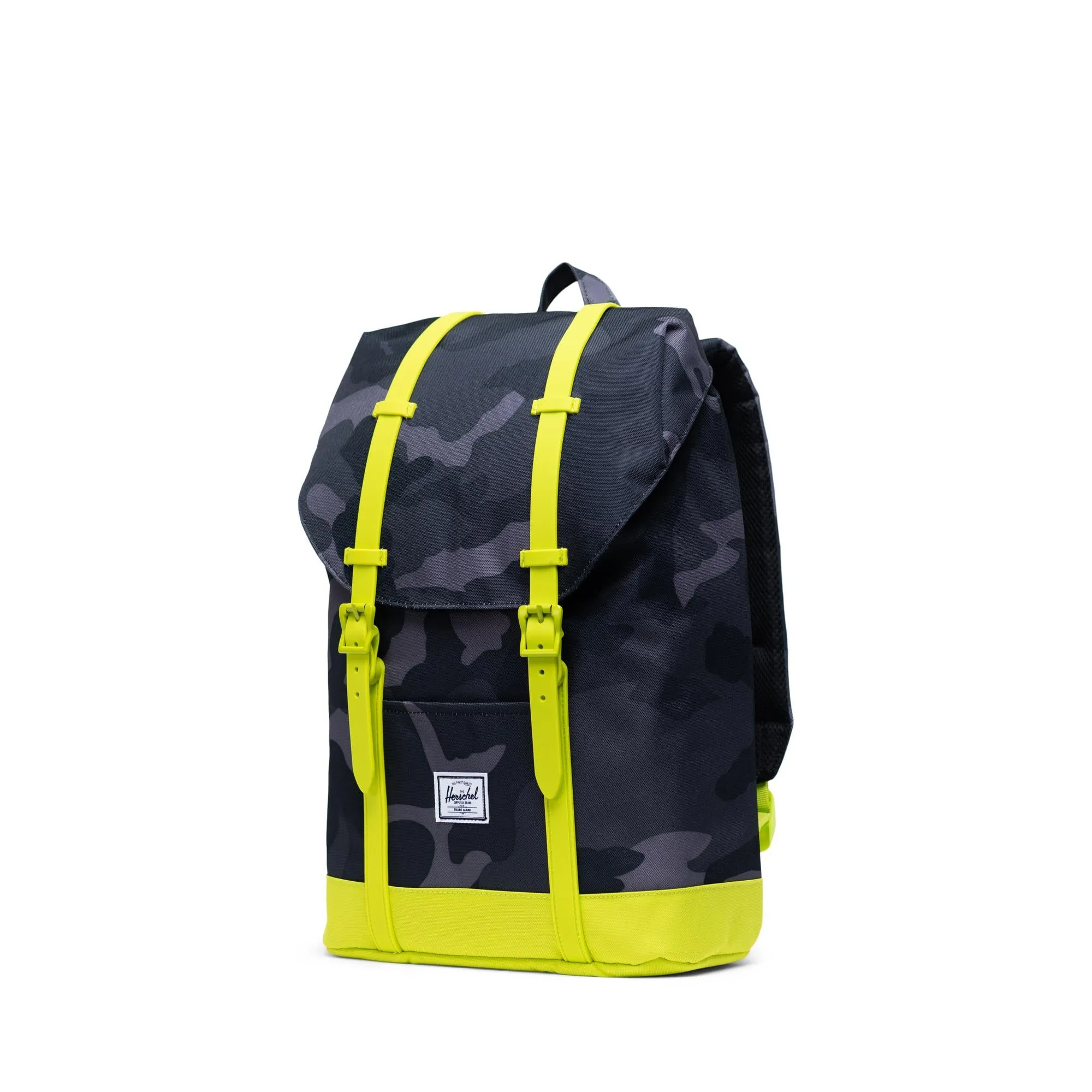 Mochila Herschel Retreat Youth Night Camo/Lime Punch