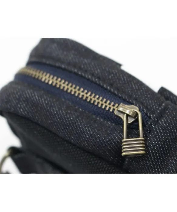 Momotaro - Denim Hanging Pouch