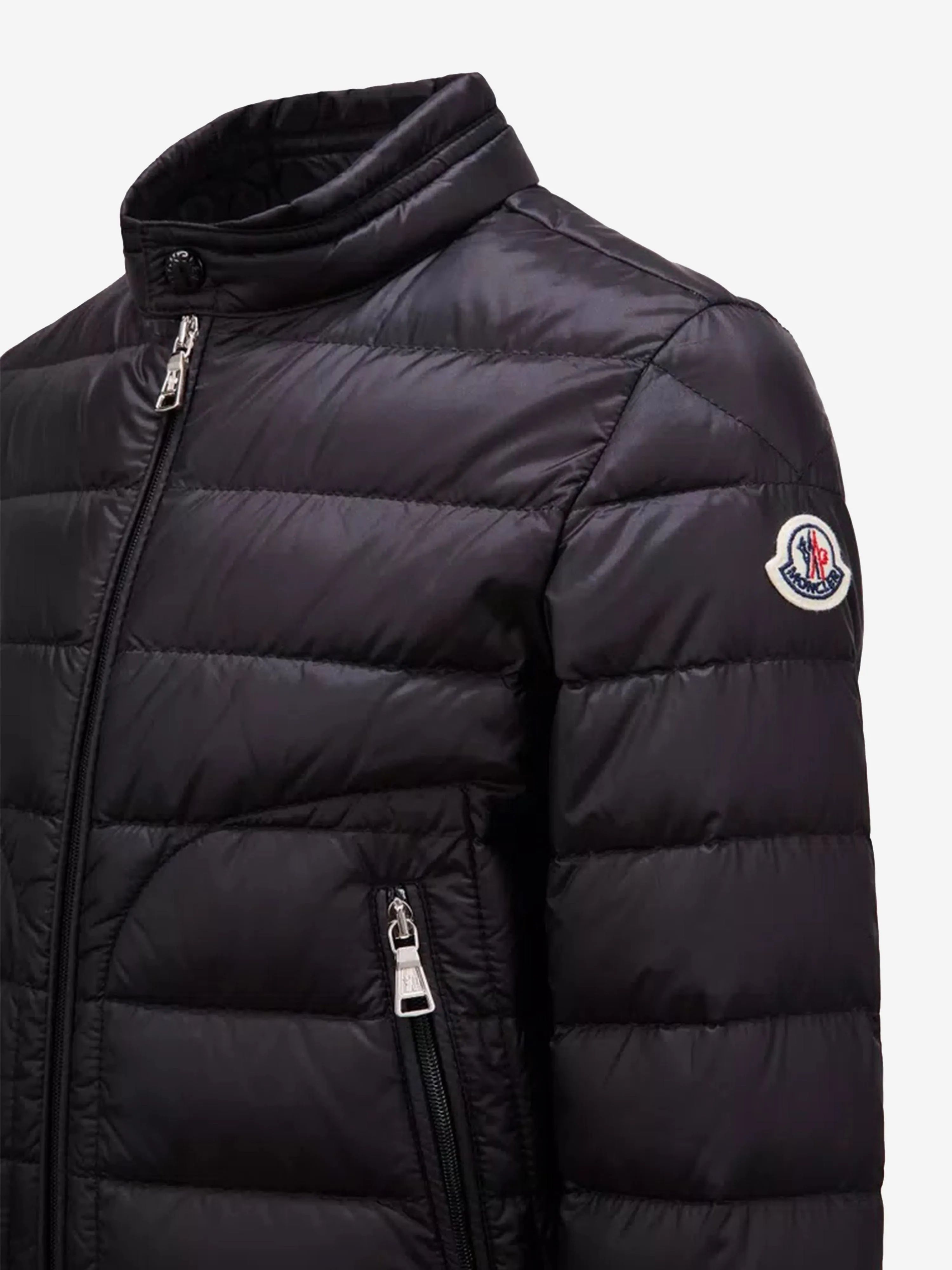 Moncler Enfant Boys Down Padded Acorus Jacket in Navy