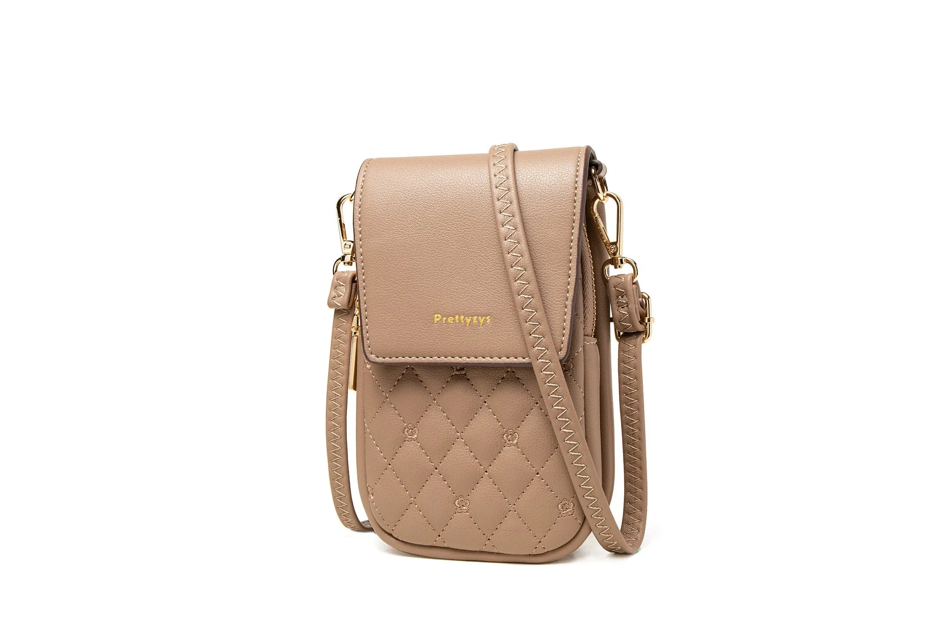 Multifunctional Quilted Shoulder Bag