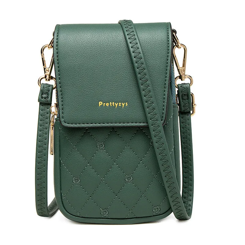 Multifunctional Quilted Shoulder Bag