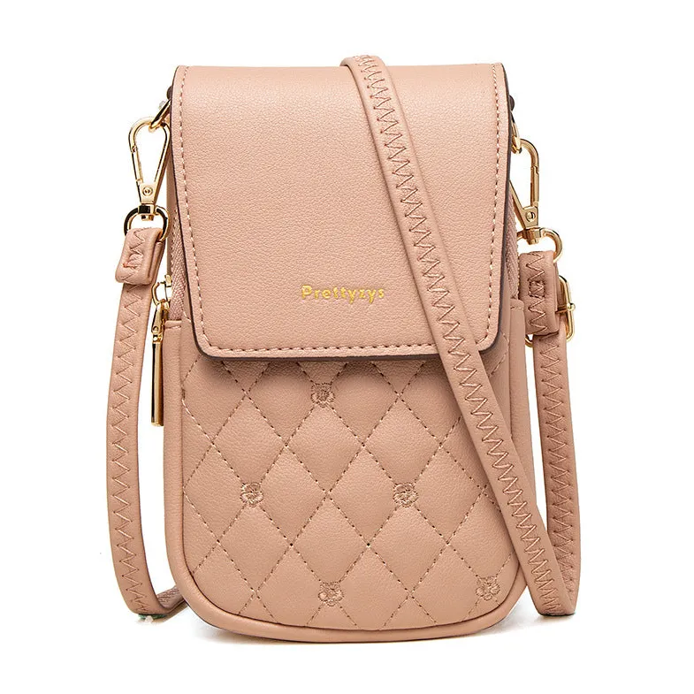 Multifunctional Quilted Shoulder Bag