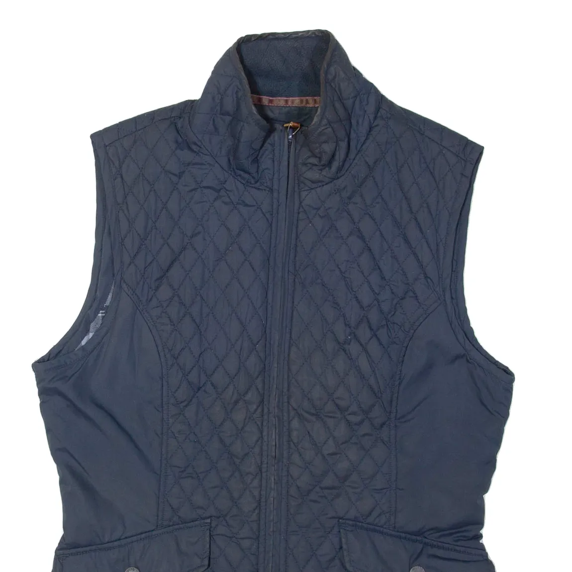 MUSTO Womens Quilted Gilet Blue UK 14