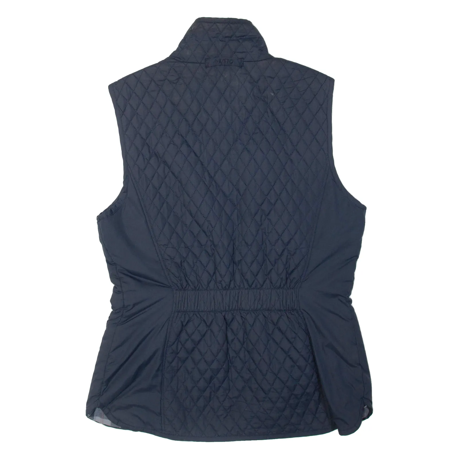 MUSTO Womens Quilted Gilet Blue UK 14