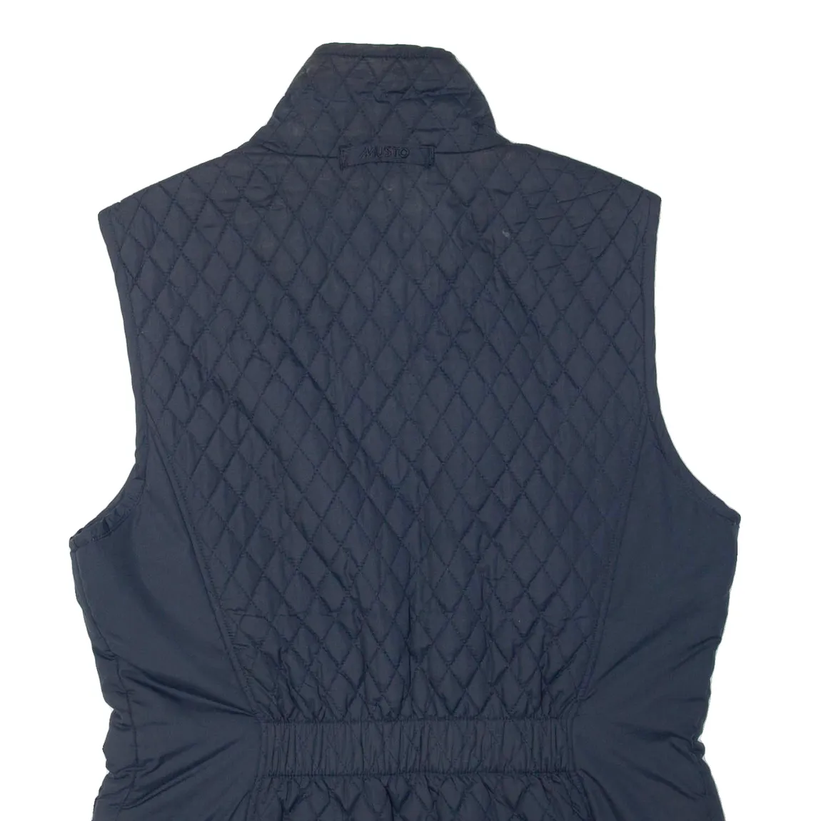 MUSTO Womens Quilted Gilet Blue UK 14