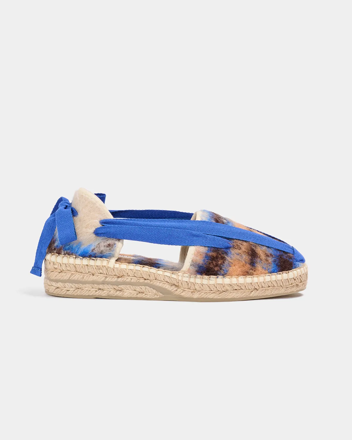 NAGUISA DOM WINTER ESPADRILLES - MULTI BLUE