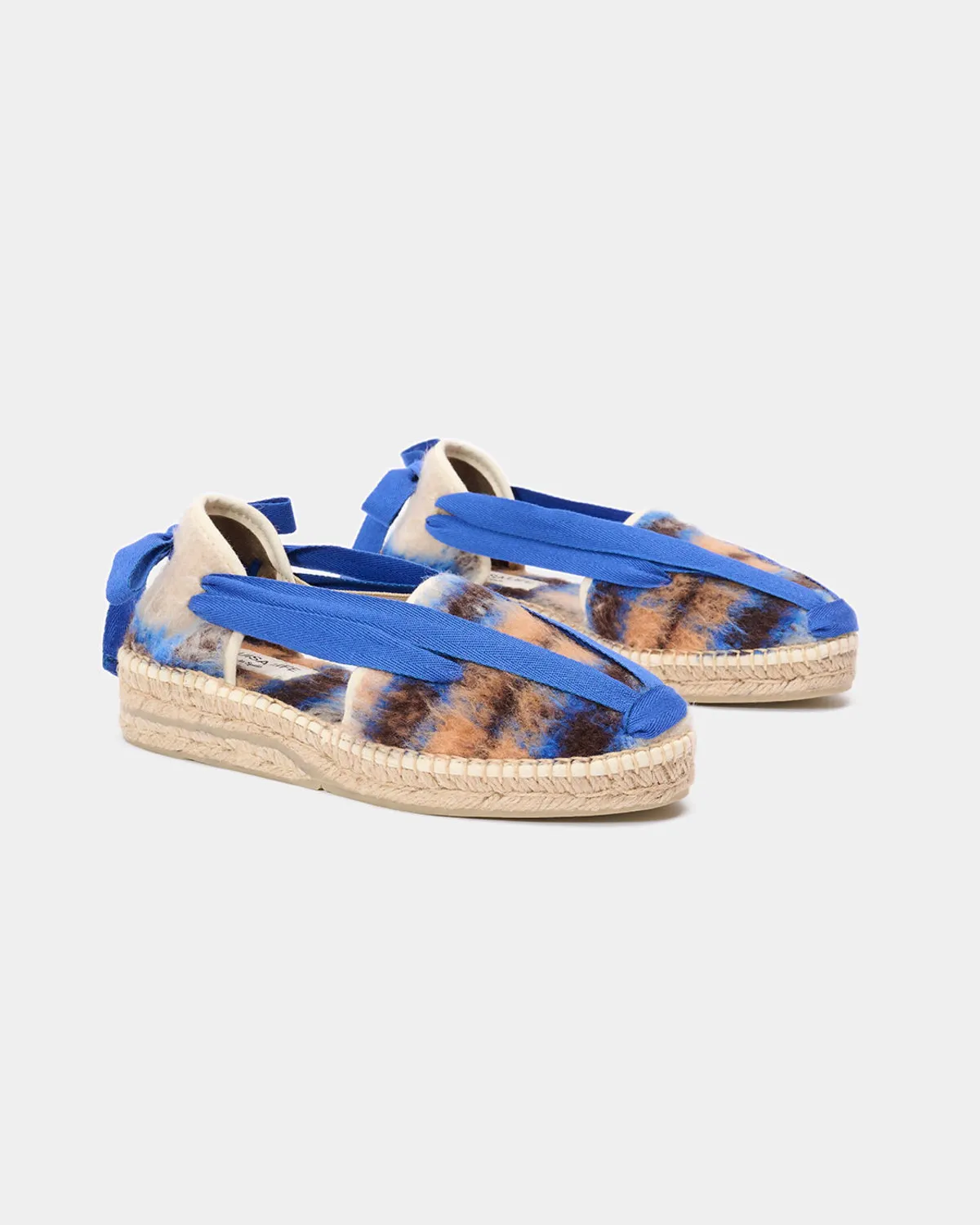 NAGUISA DOM WINTER ESPADRILLES - MULTI BLUE