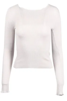 NAKED CASHMERE LILAC CASHMERE TOP SMALL