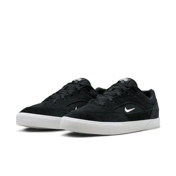 Nike SB Malor Skate Shoes Black - White - Black