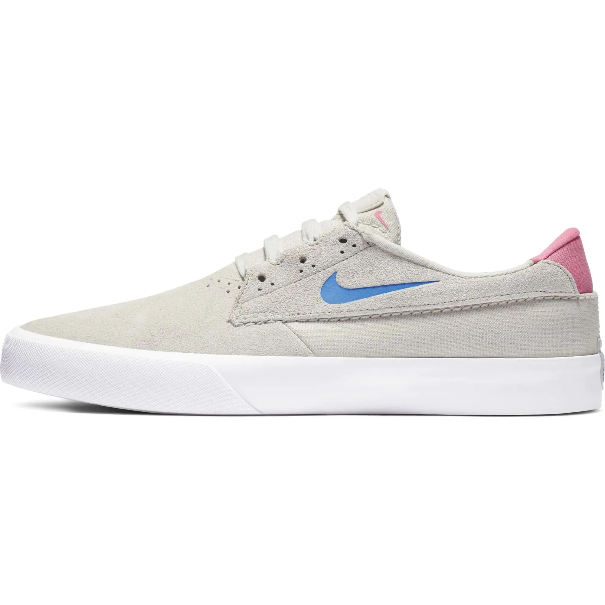 Nike SB Shane (Olympic Pack Raw Kenetic) Skate Shoes - Summit White/Racer Blue-Pink Blast