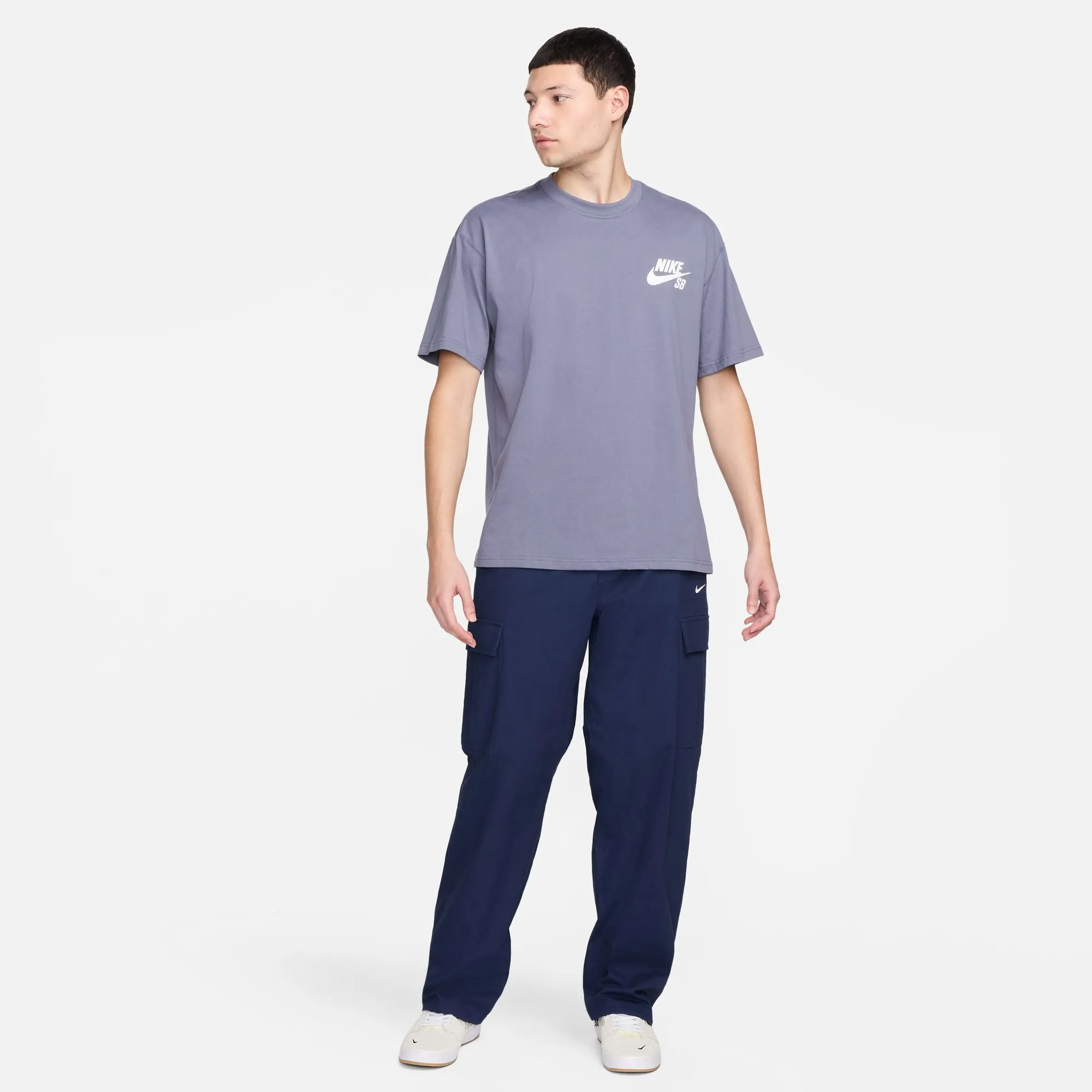 Nike SB Tee Logo LBR Light Carbon