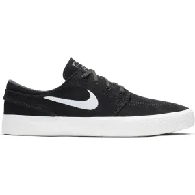 Nike SB Zoom Janoski RM Skate Shoes - Black/White-Thunder Grey-Gum Light Brown