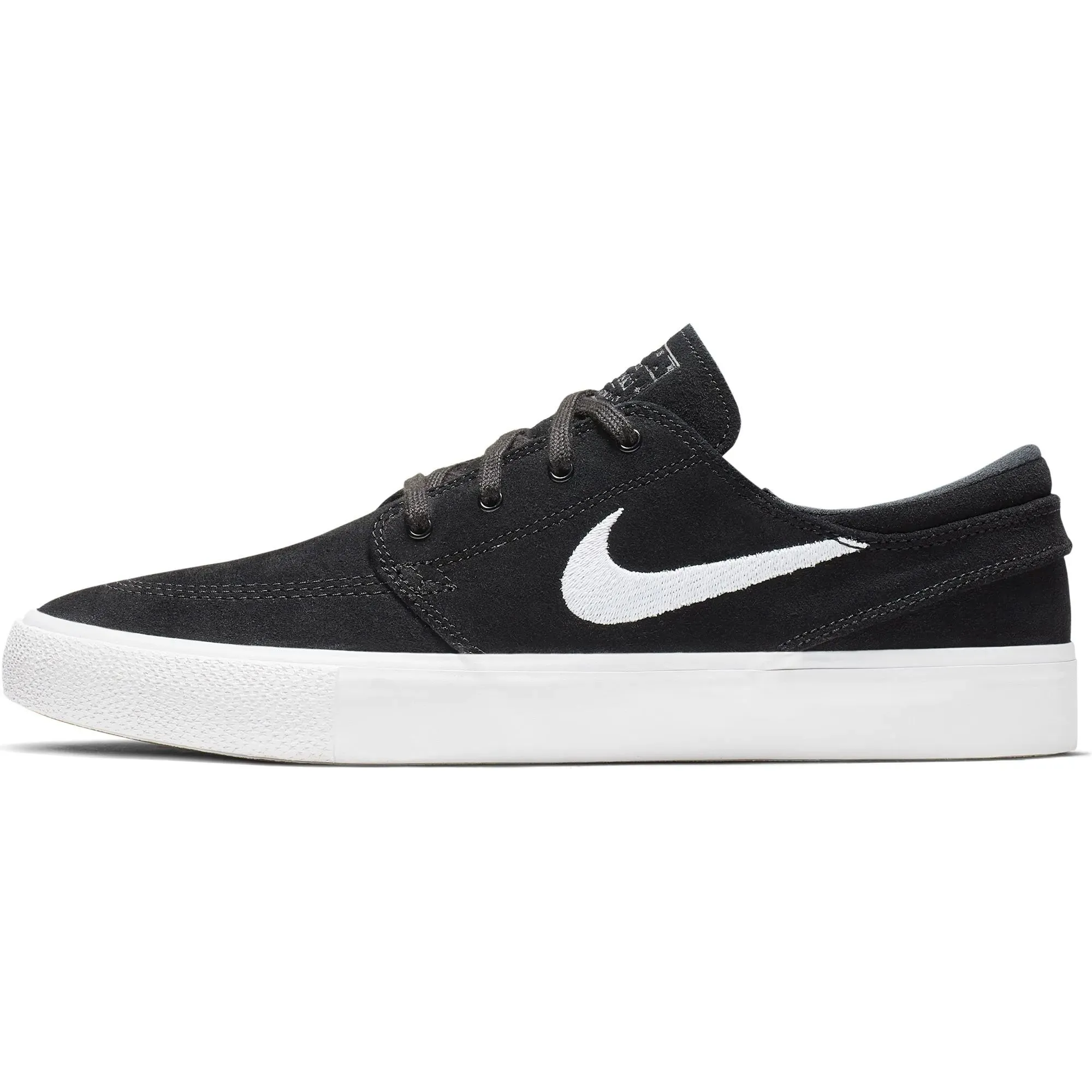 Nike SB Zoom Janoski RM Skate Shoes - Black/White-Thunder Grey-Gum Light Brown