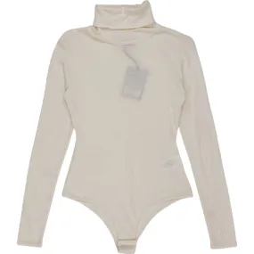 Novo Cream Silk Cashmere Bodysuit Size S