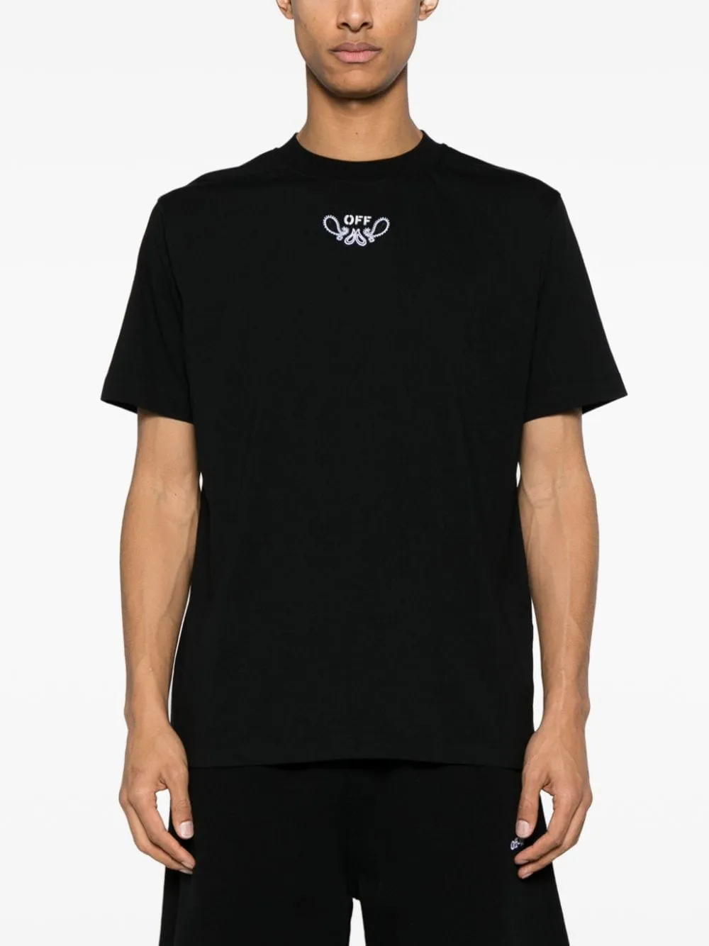 Off White - T-shirt Bandana Arrow Skate