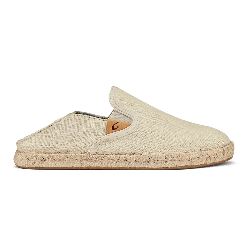 OLUKAI Women’s Kaula Pa’a Kapa Linen Espadrilles