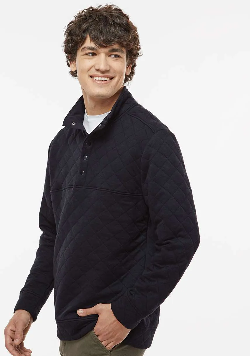 OUTLET-J America Quilted Snap Pullover