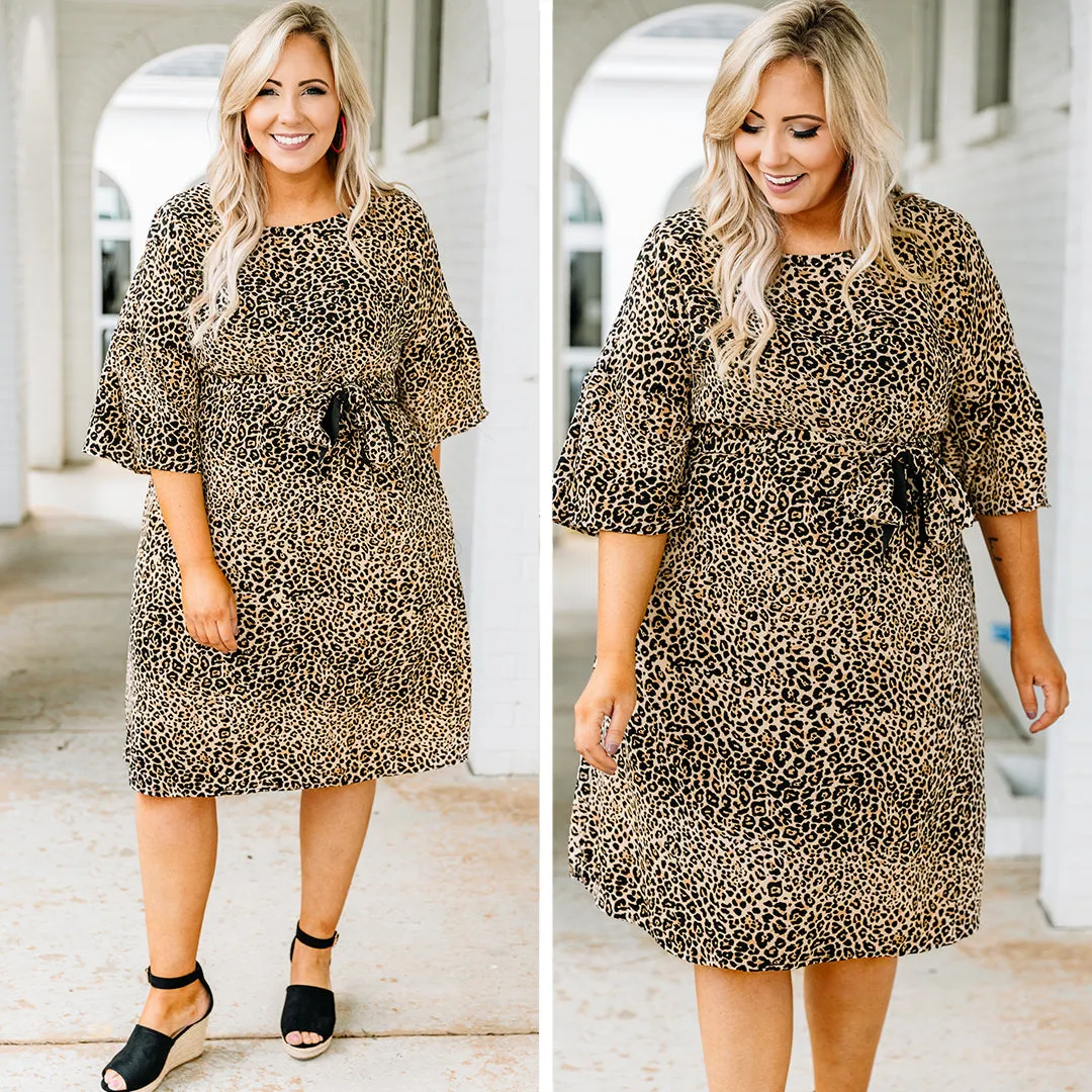 Party Time Dress, Taupe