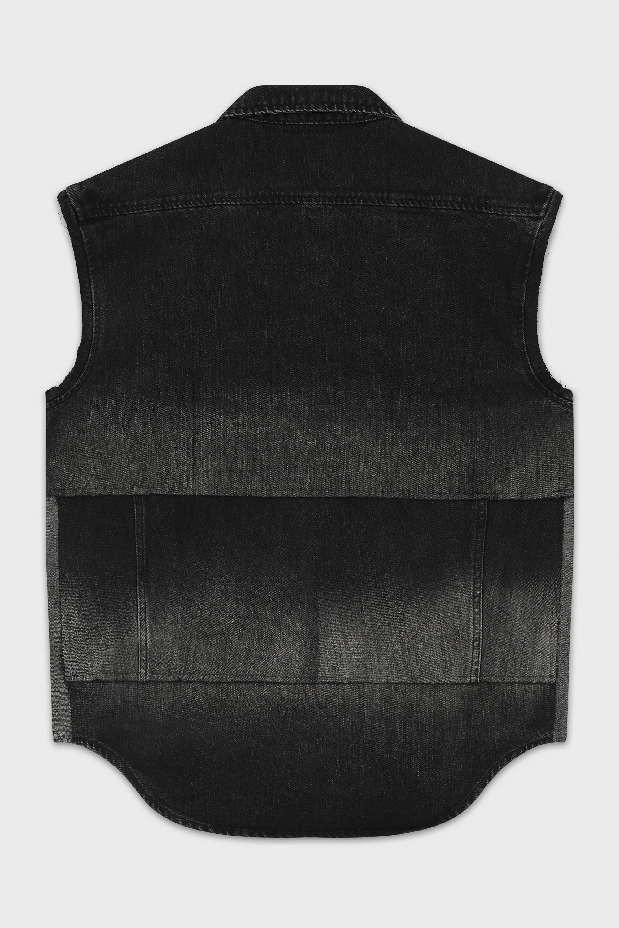 PATCH DENIM VEST