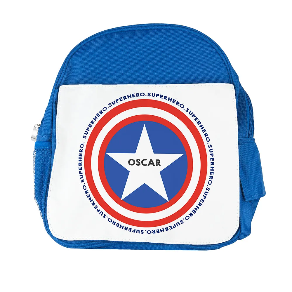 Personalised Superhero Mini Rucksack