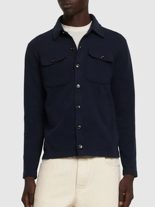 Piacenza Cashmere   Cashmere overshirt 