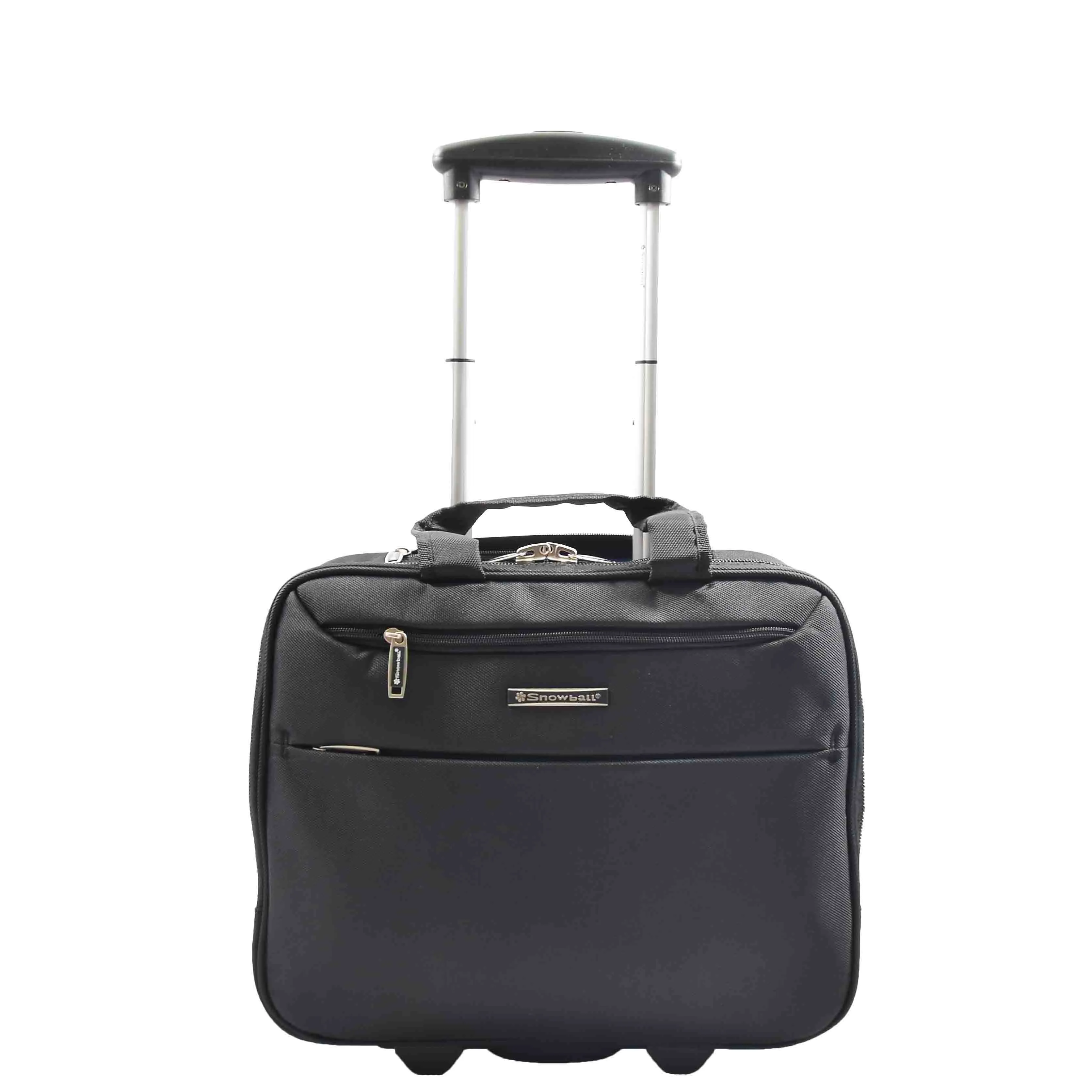 Pilot Case with Wheels Laptop Business Briefcase ARKOMA Black