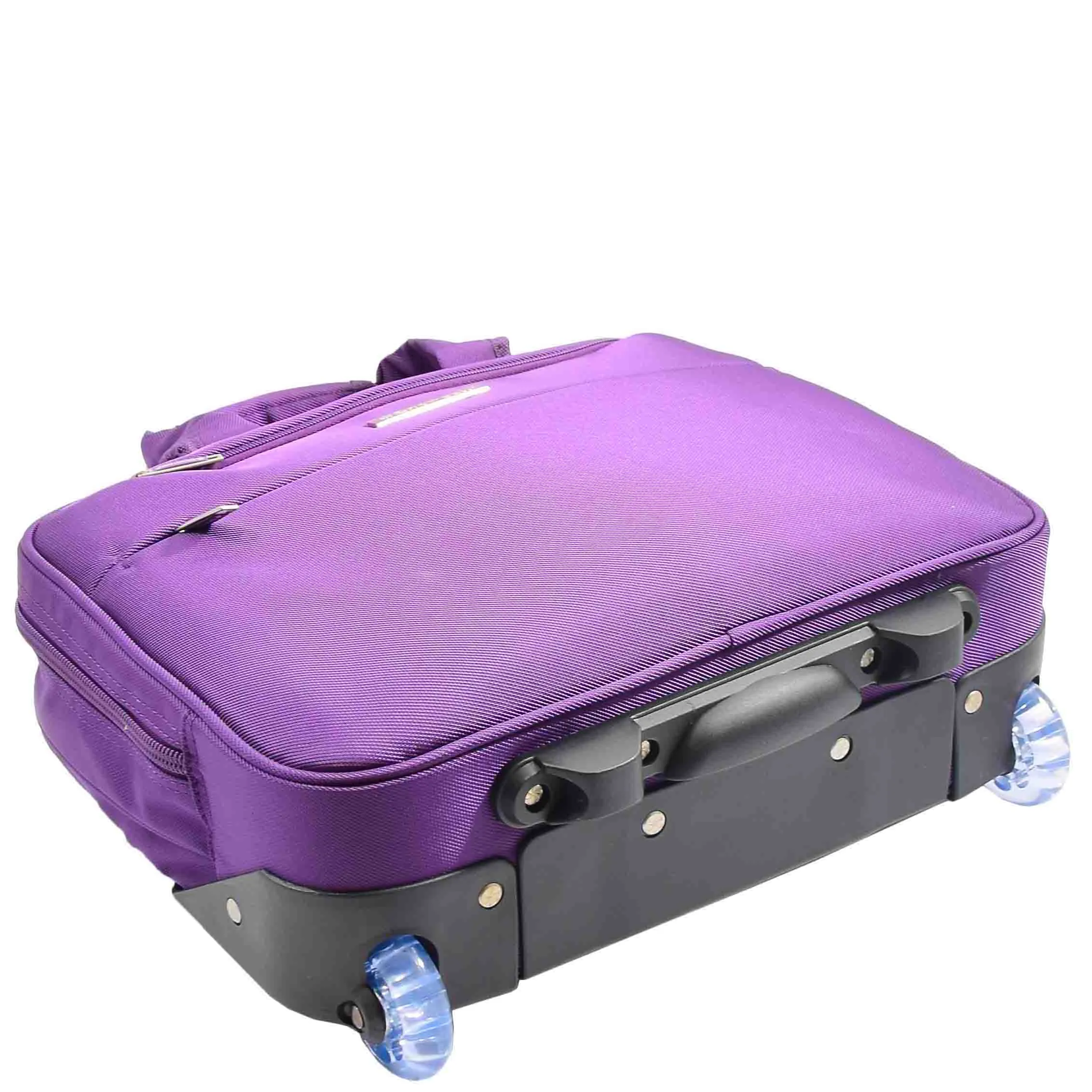 Pilot Case with Wheels Laptop Business Briefcase ARKOMA Purple