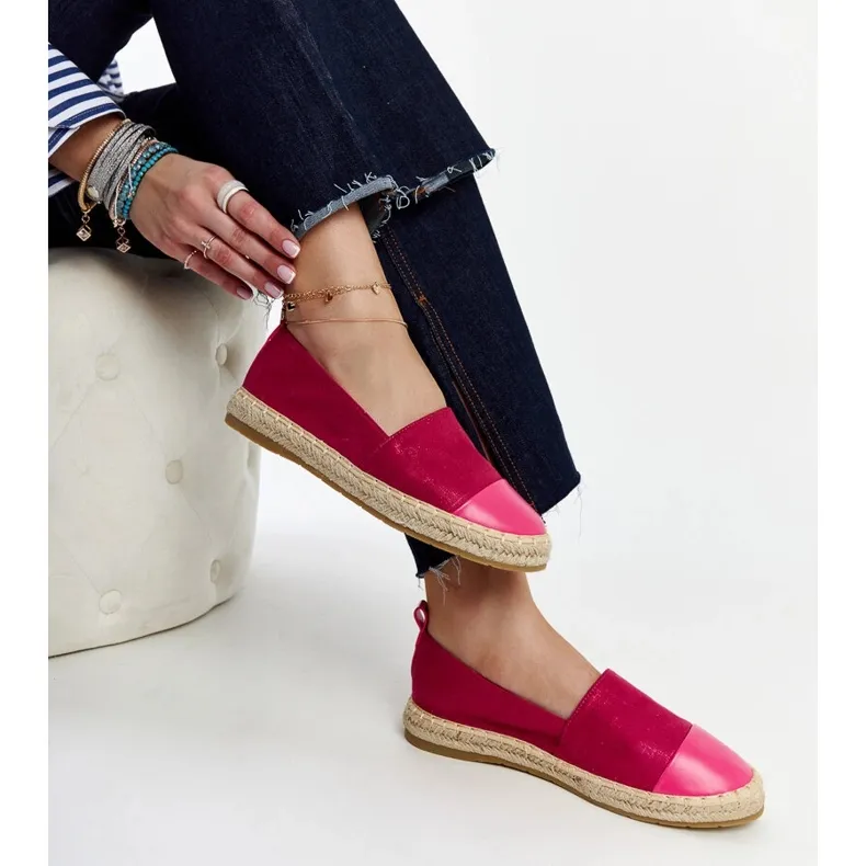 Pink Carugo espadrilles