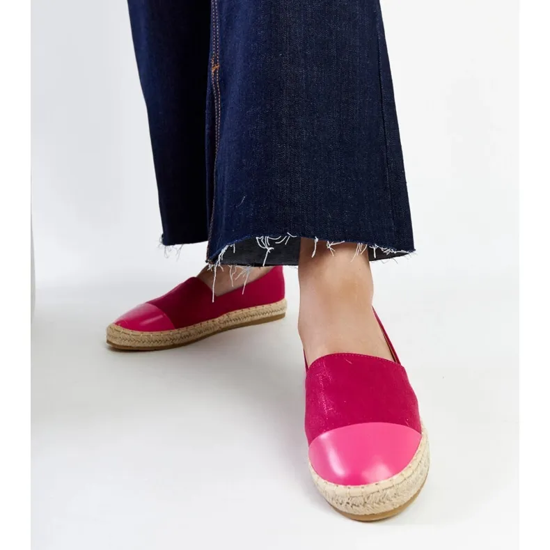 Pink Carugo espadrilles