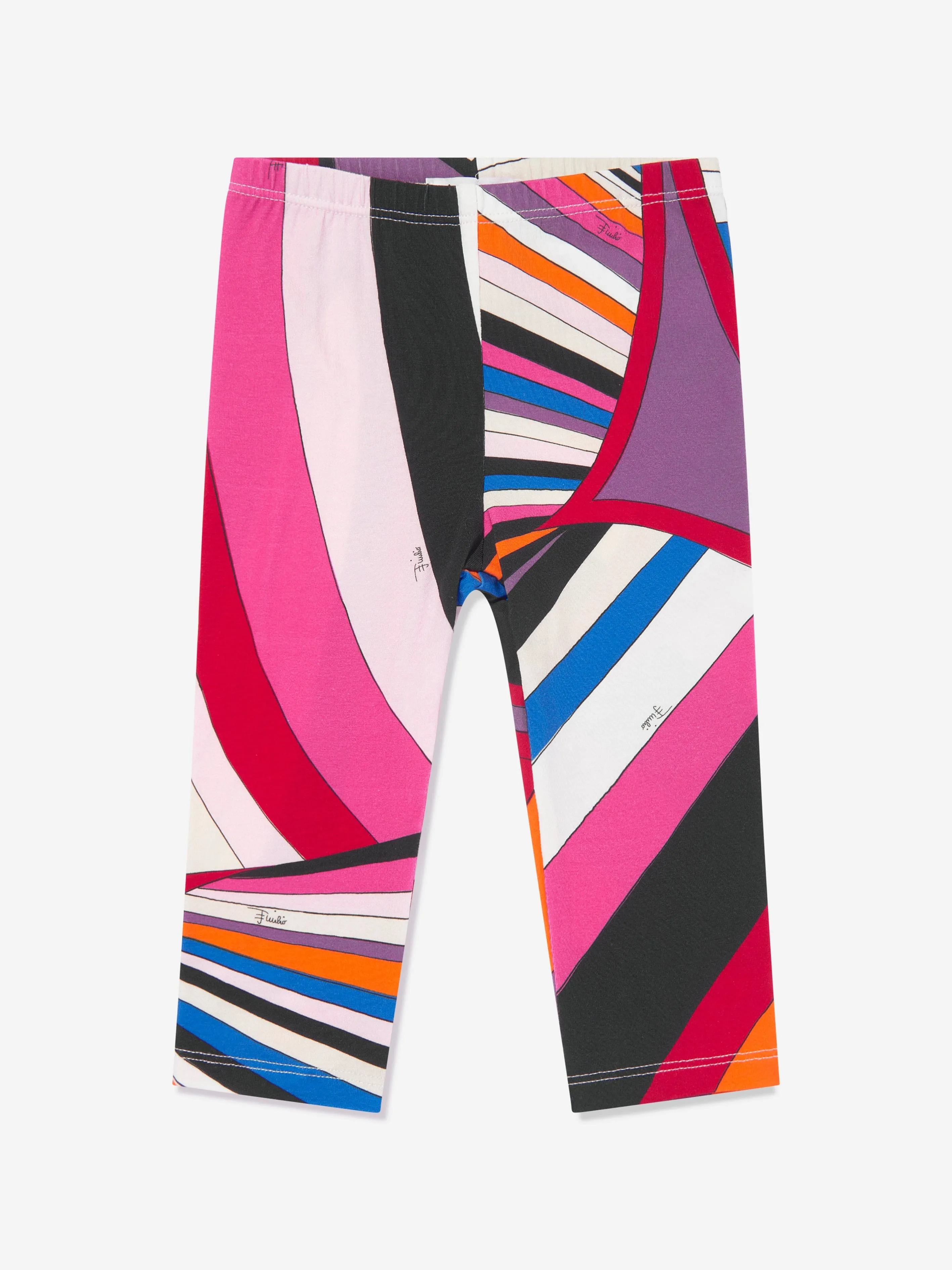 Pucci Baby Girls Iride Leggings in Multicolour