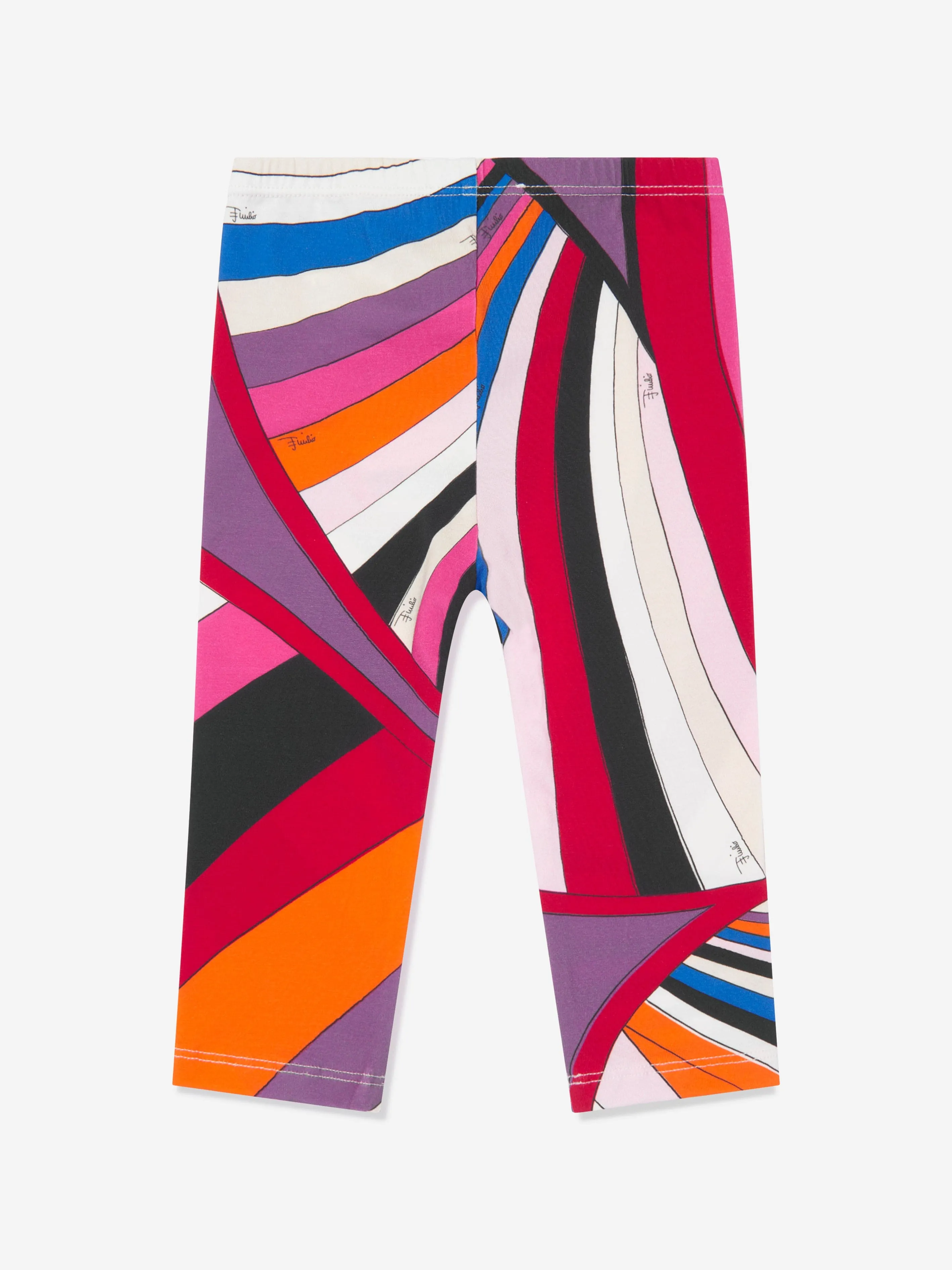 Pucci Baby Girls Iride Leggings in Multicolour