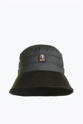 Puffer Bucket Hat Black