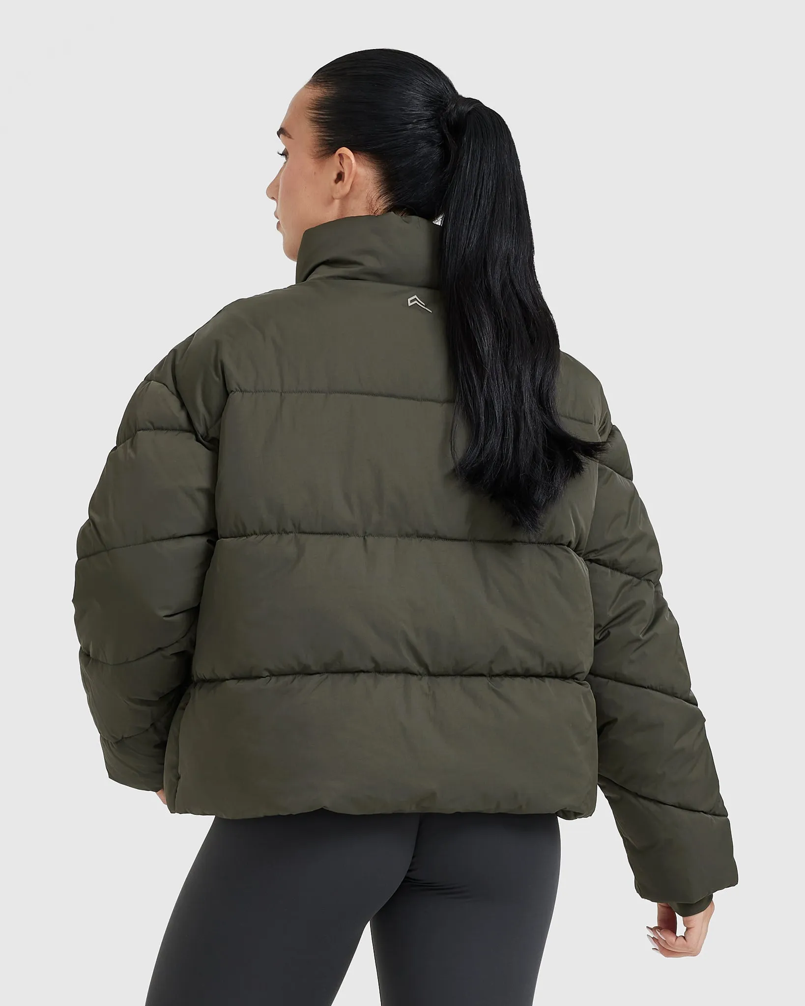 Puffer Jacket | Khaki