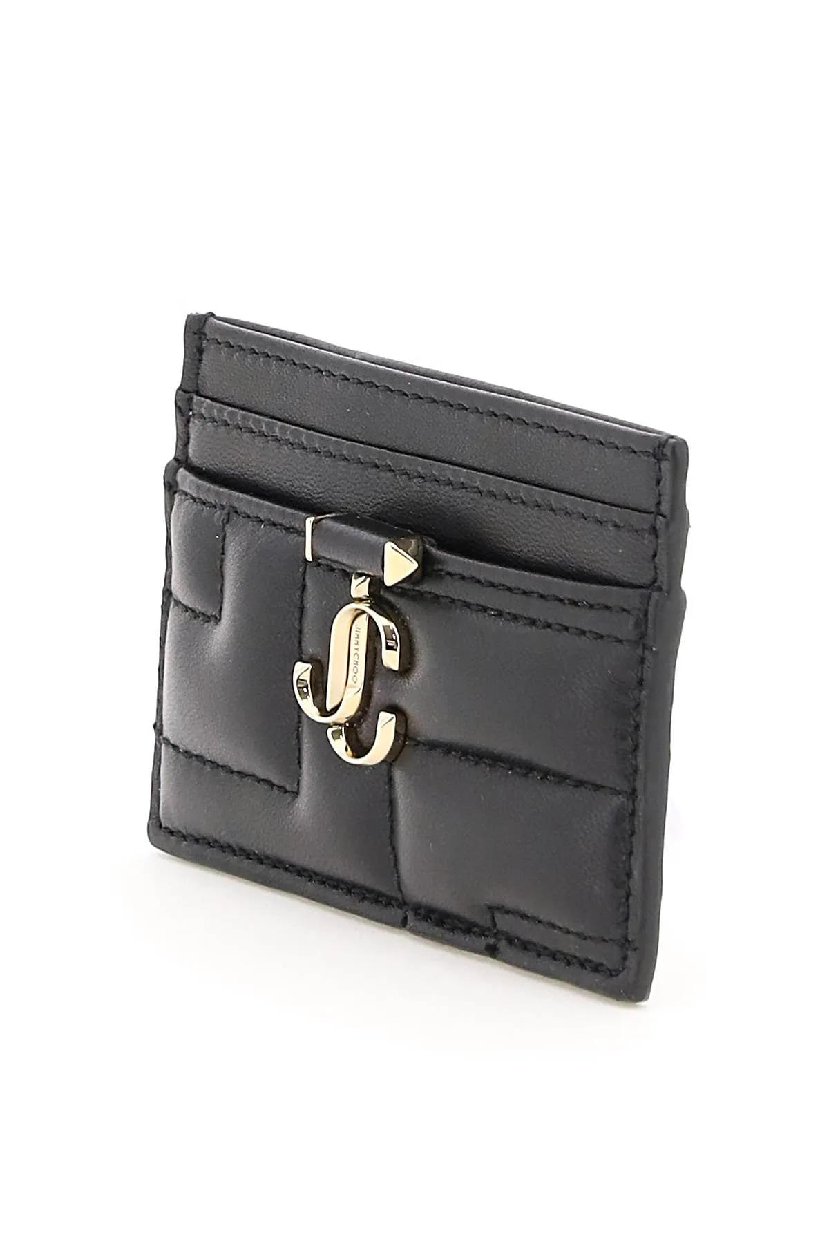 Quilted Nappa Leather Card Holder