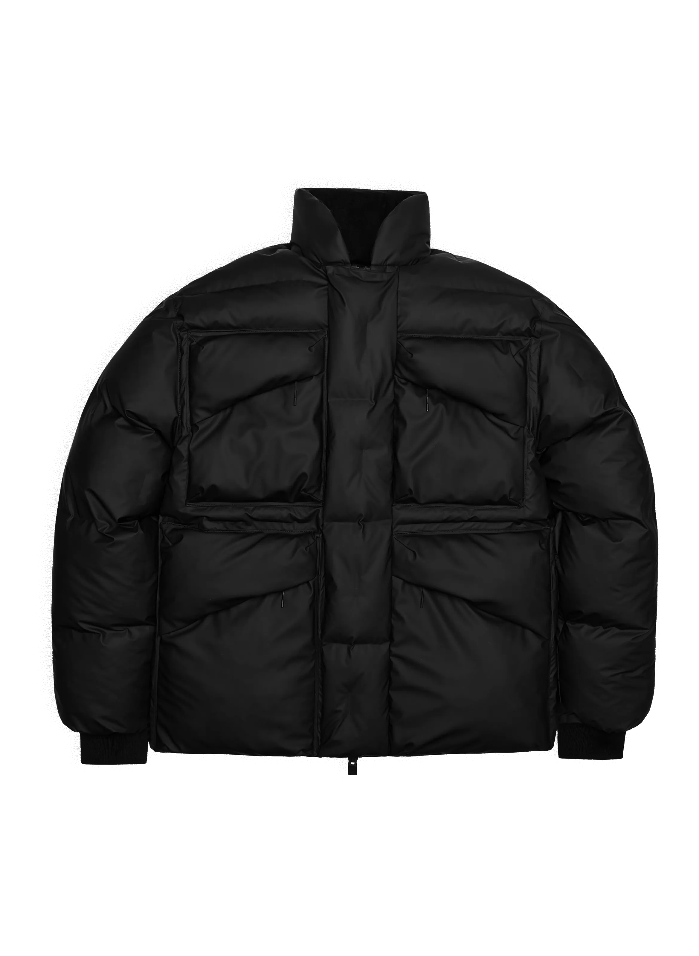 RAINS  Quilted down jacket  - Black