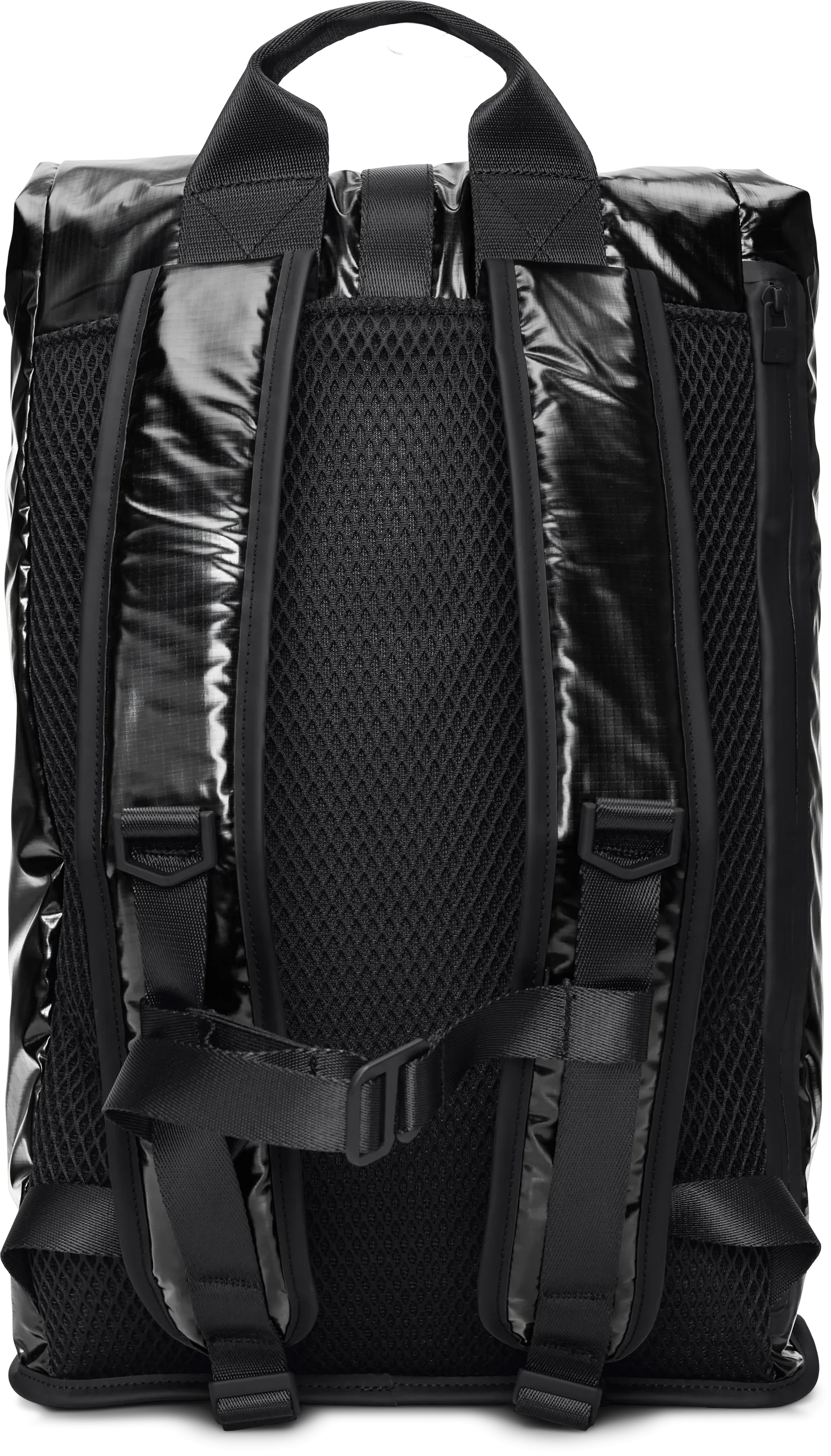 Rains Sibu Rolltop Rucksack W3 Black | Buy Rains Sibu Rolltop Rucksack W3 Black here | Outnorth