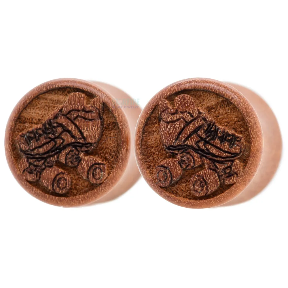 Roller Skate Wood Plugs