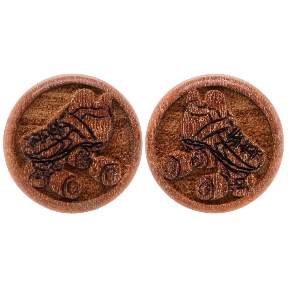 Roller Skate Wood Plugs