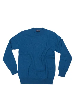 Routleys Wool/Cashmere Crew Neck Knit Blue