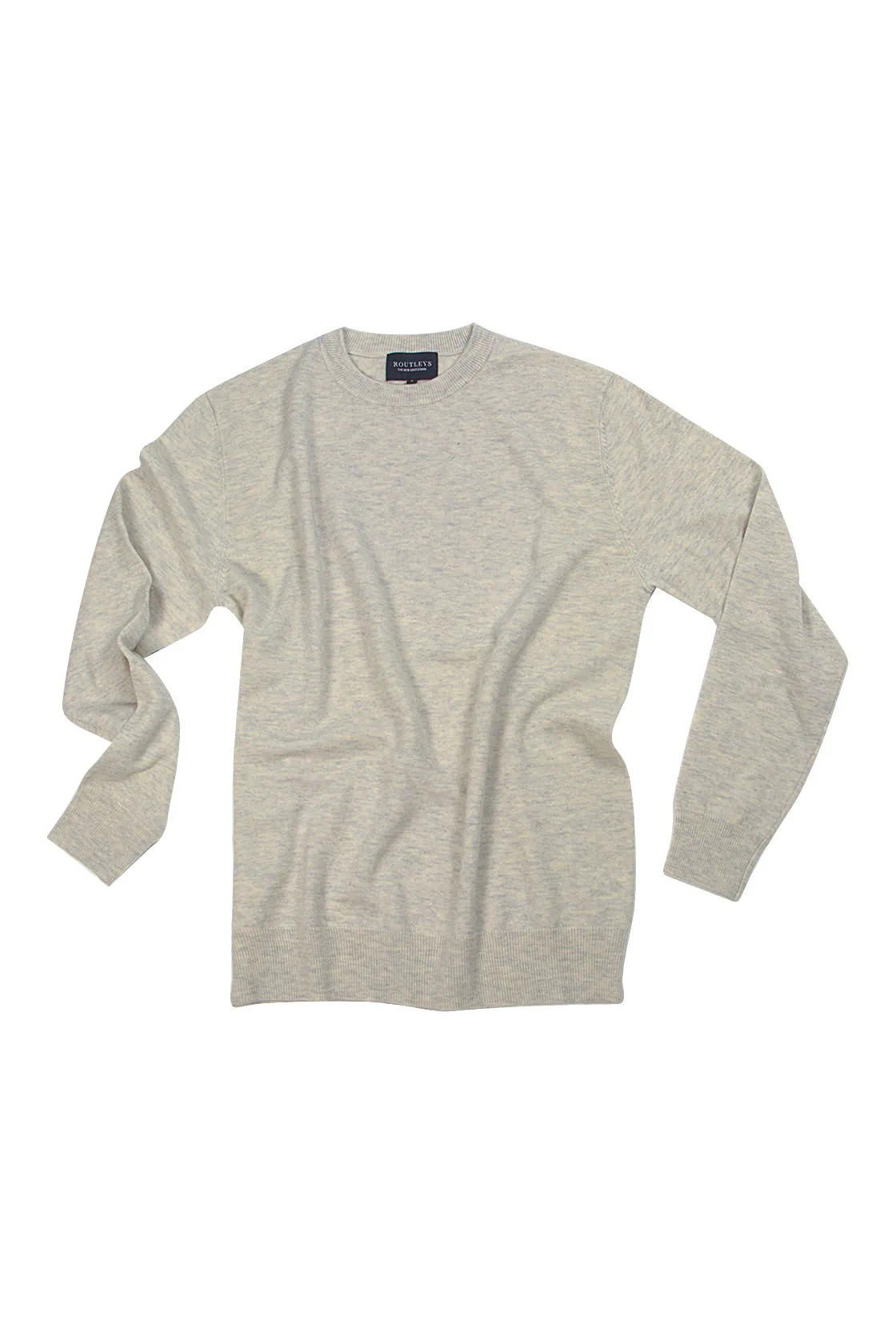 Routleys Wool/Cashmere Crew Neck Knit Mist