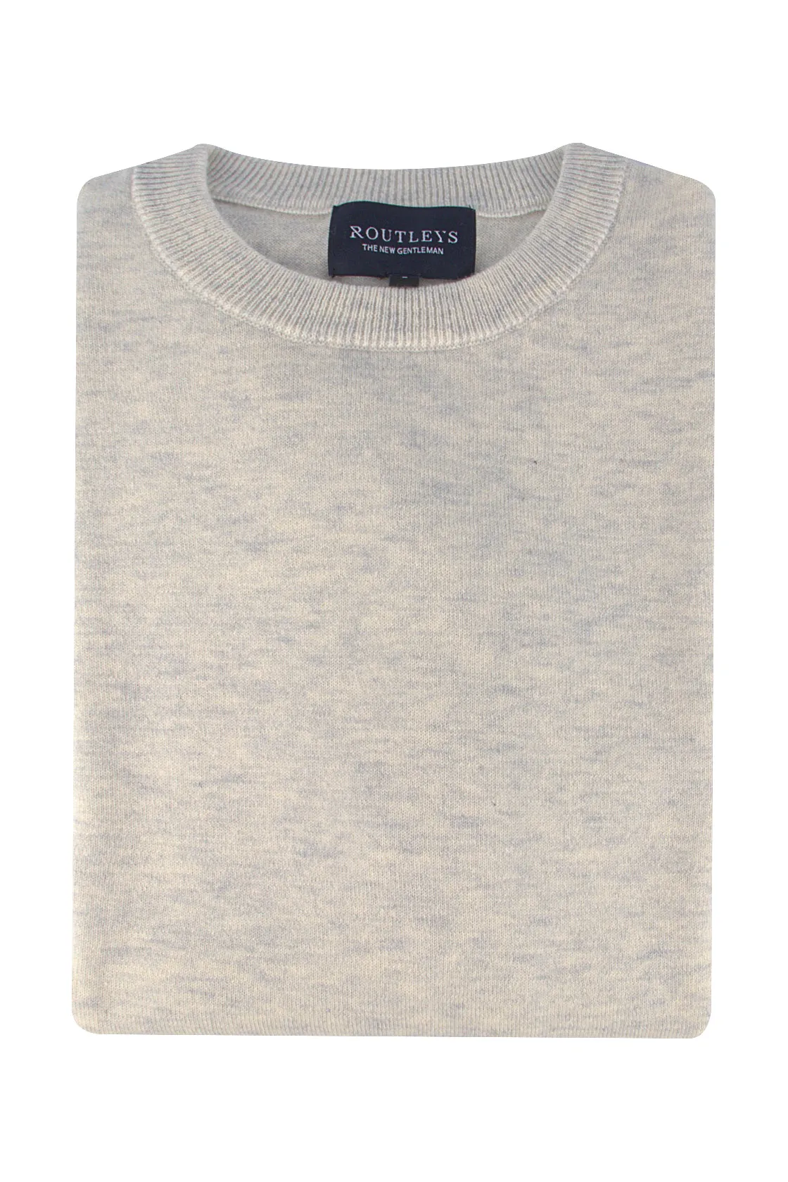 Routleys Wool/Cashmere Crew Neck Knit Mist