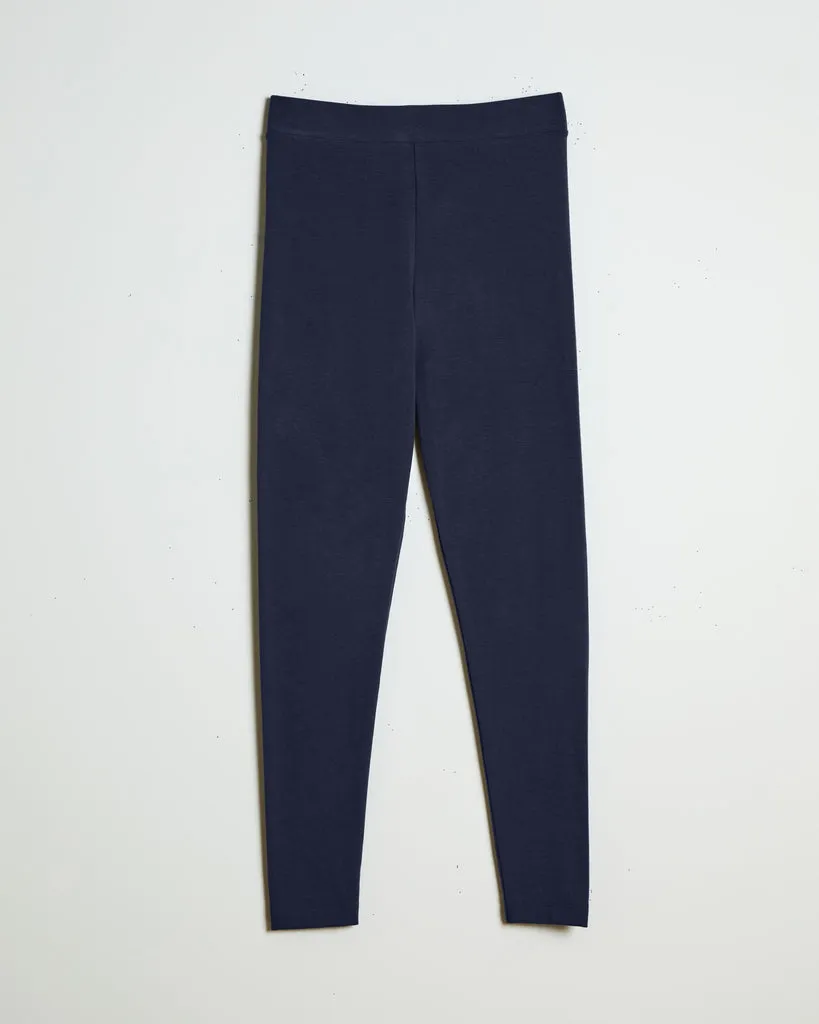 Roya Cropped Leggings 23 Inch - Navy