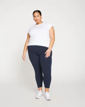 Roya Cropped Leggings 23 Inch - Navy