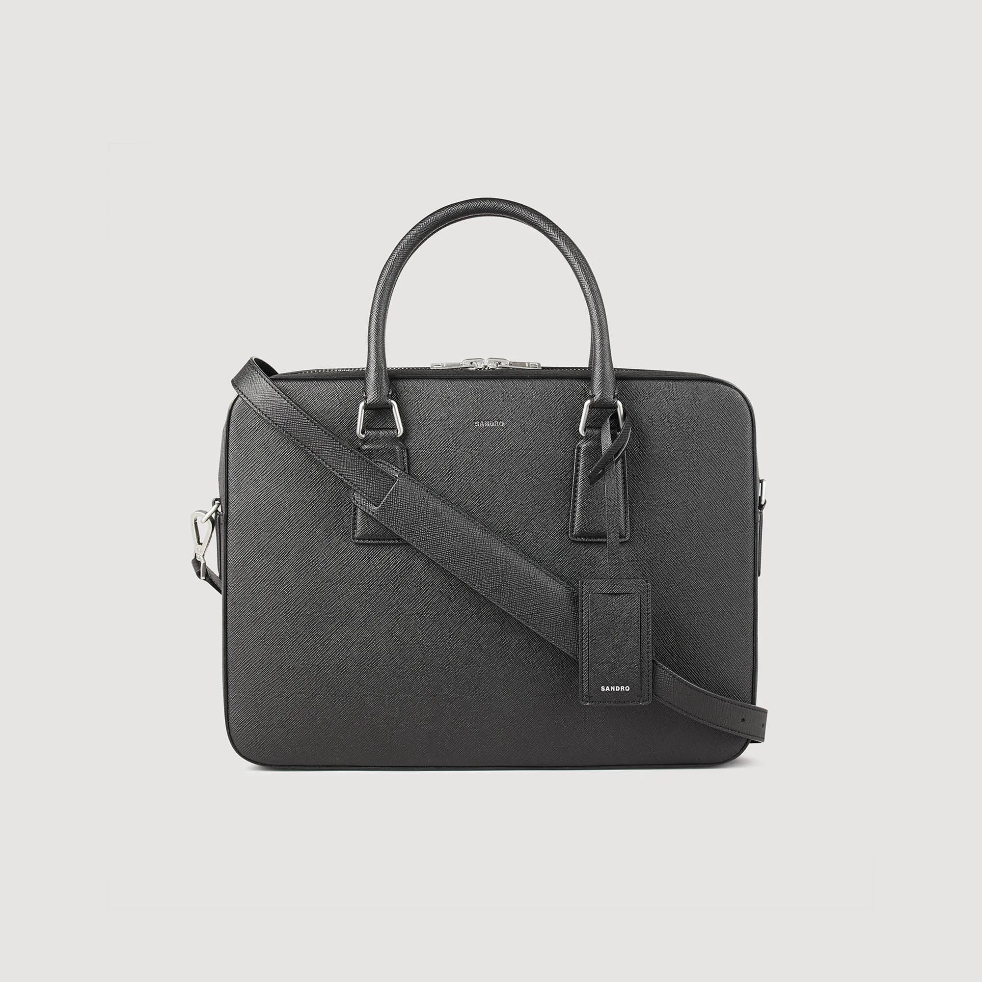 Saffiano Leather Briefcase